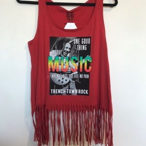 Bob Marley fringe tank